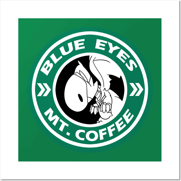 Blue Eyes Mt Coffee Wall Art by kelsmister